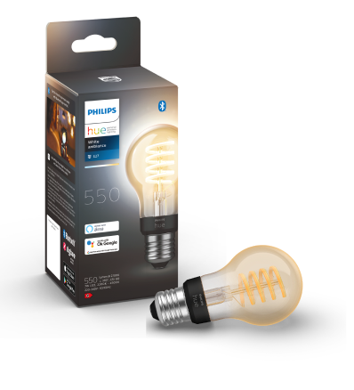 Philips Hue White ambiance Żarówka Filament  A60 E27